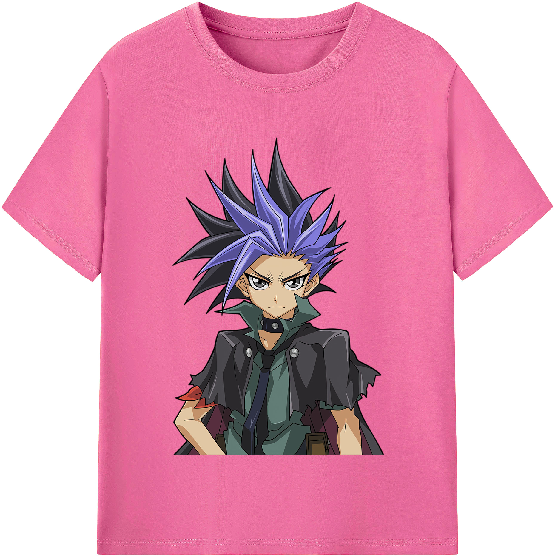 （画像用） 遊☆戯☆王 Yu-Gi-Oh! レディースカジュアルプリントTシャツ（綿100％）